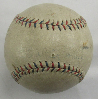 Walter Johnson Sam Rice Clark Griffith Signed Auto Baseball PSA/DNA LOA M86144