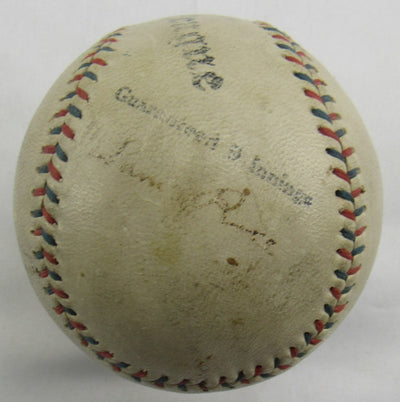 Walter Johnson Sam Rice Clark Griffith Signed Auto Baseball PSA/DNA LOA M86144