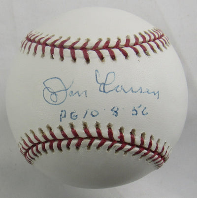 Don Larsen Signed Auto Baseball MLB Hologram