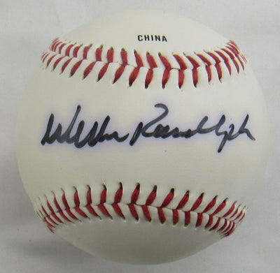 Willie Randolph Signed Auto Baseball B171