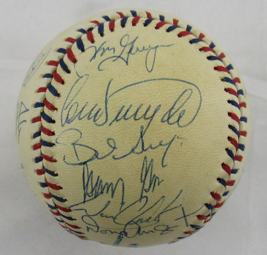 1984 Olympic Baseball Team Signed Ball - Mark McGwire, Cory Snyder, Will Clark and More