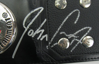 John Cena Signed WWE United States Championship Replica JSA CL29253