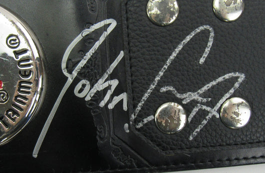 John Cena Signed WWE United States Championship Replica JSA CL29253
