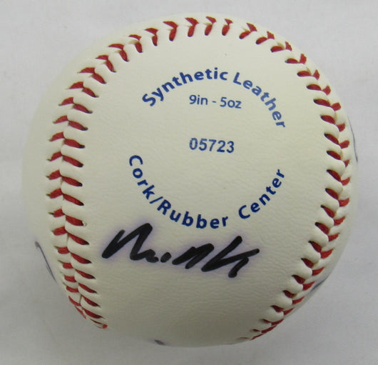 Fernando Tatis Ike Davis Nick Evans Chris Carter Signed Auto Baseball B171