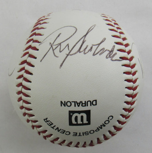 Darryl Strawberry Ed Kranepool Ron Swoboda Ralph Branca Signed Auto Baseball B171