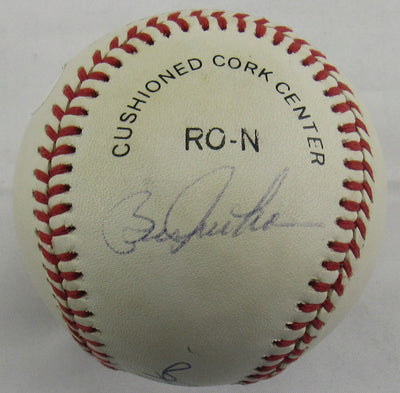 Bart Giamatti Orlando Cepeda Signed Auto Rawlings Baseball JSA LOA ZZ23038