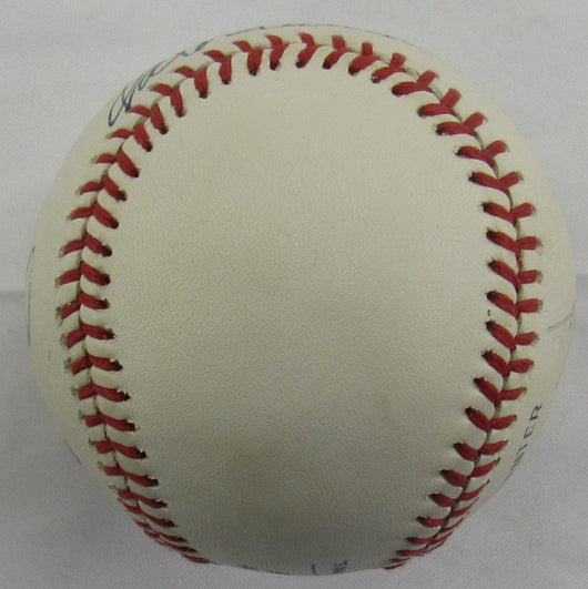 Bart Giamatti Orlando Cepeda Signed Auto Rawlings Baseball JSA LOA ZZ23038