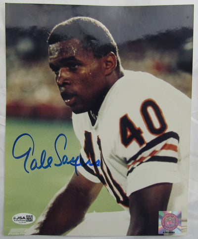 Gale Sayers Signed 8x10 Photo JSA CL29189