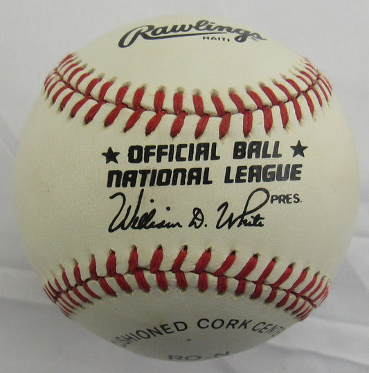 Todd Zeile Signed Auto Rawlings Baseball B160