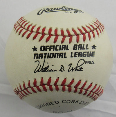 Todd Zeile Signed Auto Rawlings Baseball B160