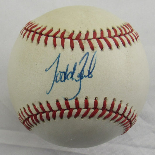 Todd Zeile Signed Auto Rawlings Baseball B160 III