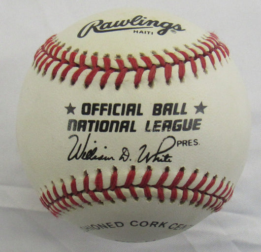 Ricky Jordan Signed Auto Rawlings Baseball B160