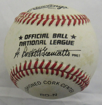 Ricky Jordan Signed Auto Rawlings Baseball B160 II