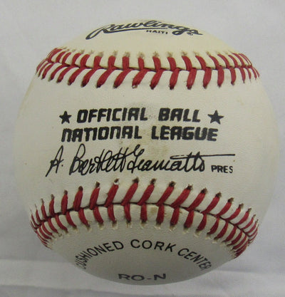 Ricky Jordan Signed Auto Rawlings Baseball B160 III