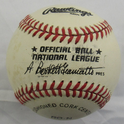 Ricky Jordan Signed Auto Rawlings Baseball B160 V