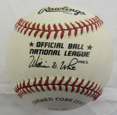 Ricky Jordan Signed Auto Rawlings Baseball B160 VI