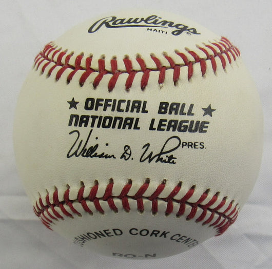 Ricky Jordan Signed Auto Rawlings Baseball B160 VI