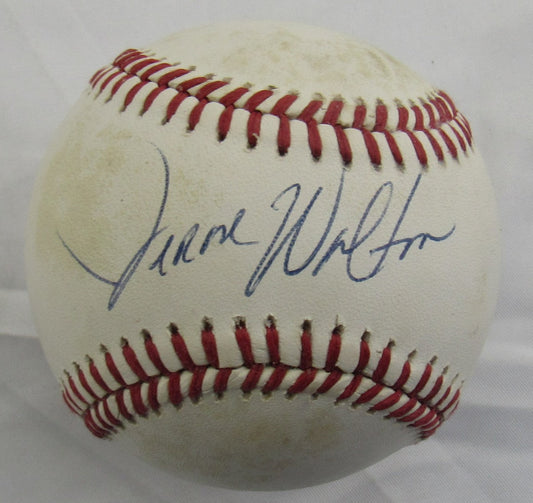Jerome Walton Signed Auto Rawlings Baseball B160