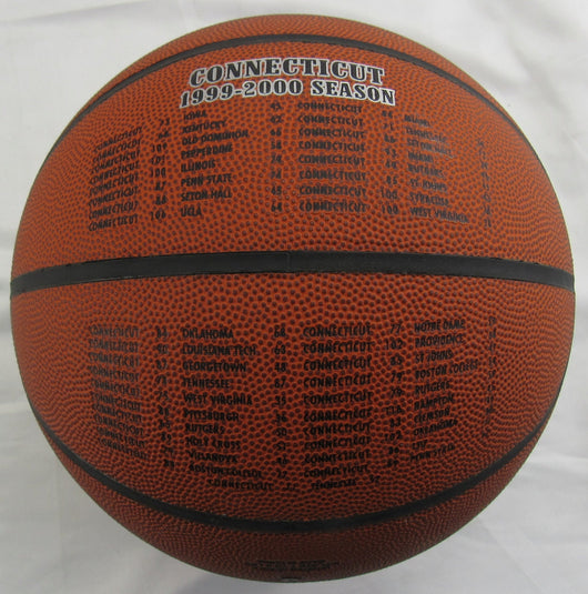 Geno Auriemma Signed Auto 2000 UConn National Champions Basketball JSA CL29252