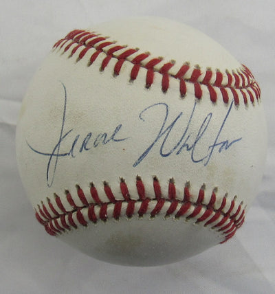 Jerome Walton Signed Auto Rawlings Baseball B160 III