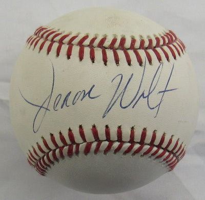 Jerome Walton Signed Auto Rawlings Baseball B160 VI