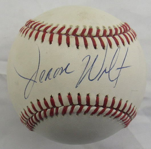 Jerome Walton Signed Auto Rawlings Baseball B160 VI