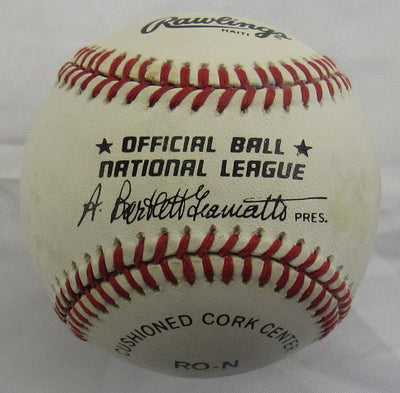 Jerome Walton Signed Auto Rawlings Baseball B160 VI