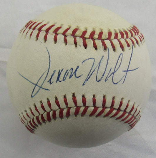 Jerome Walton Signed Auto Rawlings Baseball B160 VII