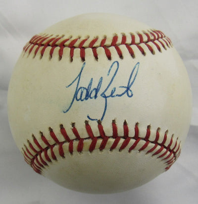 Todd Zeile Signed Auto Rawlings Baseball B160 II