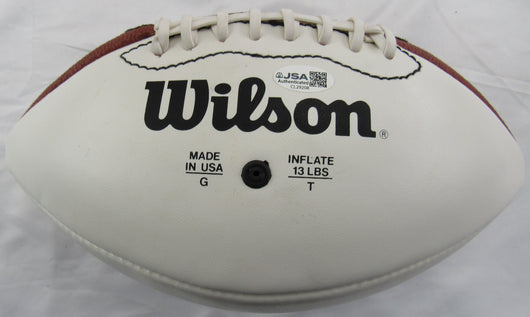 Gale Sayers Signed Auto Wilson Football JSA CL29208