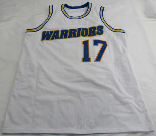 Chris Mullin Signed Auto Warriors Basketball Jersey w/ HOF Insc JSA J89658
