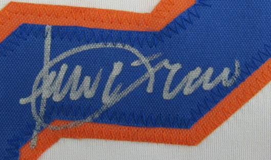 Julio Franco Signed Auto Mets Baseball Jersey JSA Witnessed Certified