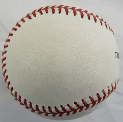 Clete Boyer Signed Auto Rawlings Yankees 100th Anniversary Baseball w/ Insc