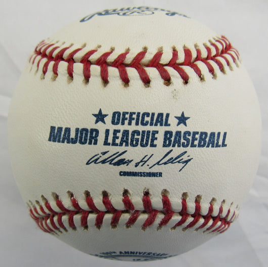 Clete Boyer Signed Auto Rawlings Yankees 100th Anniversary Baseball w/ Insc
