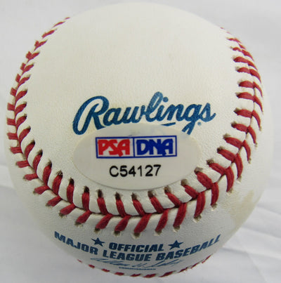 John Wetteland Signed Rawlings Auto Baseball w/ Insc PSA/DNA C54127