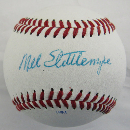 Mel Stottlemyre Signed Auto Rawlings Baseball B165
