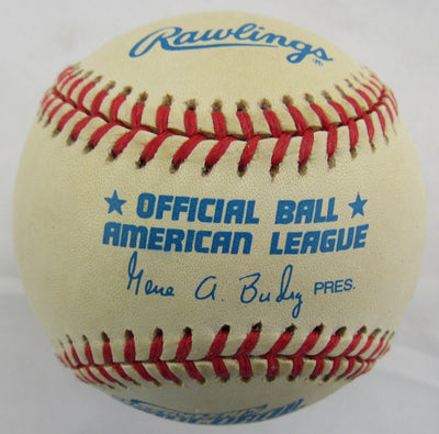Chuck Knoblauch Signed Auto Rawlings 1998 Devil Rays Baseball