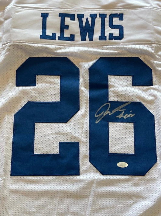 Jourdan Lewis Signed Dallas White Football Jersey (JSA)