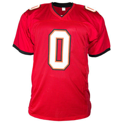YaYa Diaby Signed Tampa Bay Red Football Jersey (Beckett)