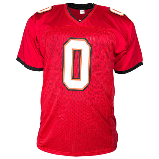 YaYa Diaby Signed Tampa Bay Red Football Jersey (Beckett)