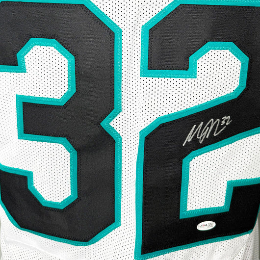 Maurice Jones-Drew Signed Jacksonville White Away Jersey Football Jersey (JSA)
