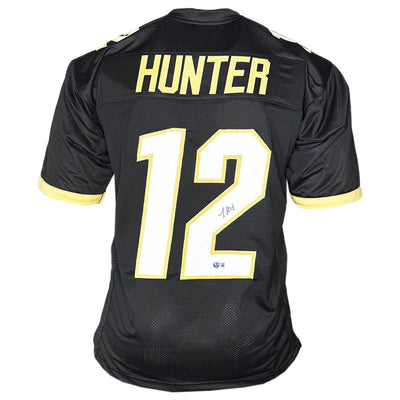 Travis Hunter Signed Colorado College Black Football Jersey (Beckett)