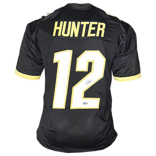 Travis Hunter Signed Colorado College Black Football Jersey (Beckett)