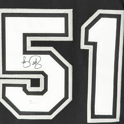 Carson Fulmer Signed Chicago Black Baseball Jersey (JSA)