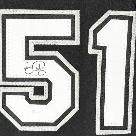 Carson Fulmer Signed Chicago Black Baseball Jersey (JSA)