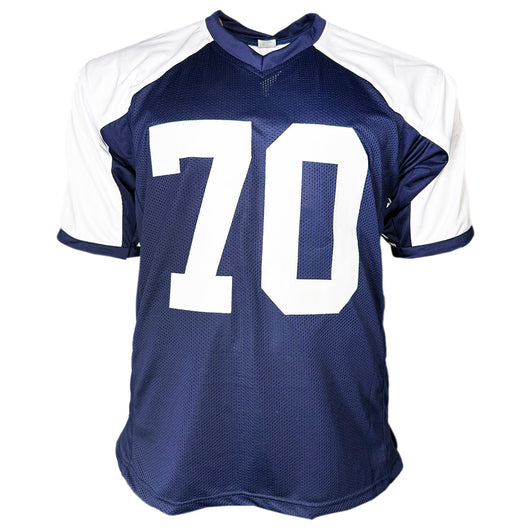 Zack Martin Signed Dallas Thanksgiving Football Jersey (Beckett)