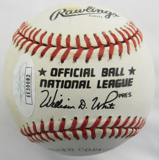 Gregg Jeffries Signed Auto Rawlings Baseball JSA EE30082