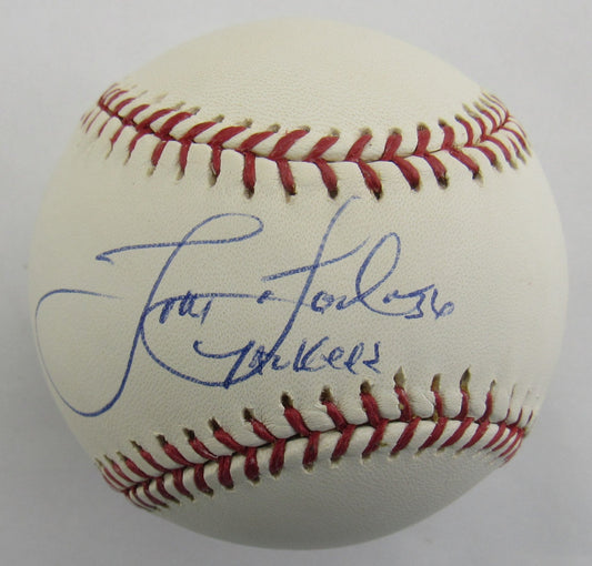 Tom Gordon Signed Auto Rawlings Baseball Steiner COA