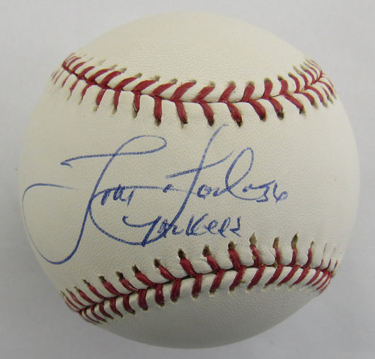 Tom Gordon Signed Auto Rawlings Baseball Steiner COA
