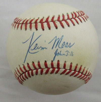 Kevin Maas Signed Auto Rawlings Baseball B162